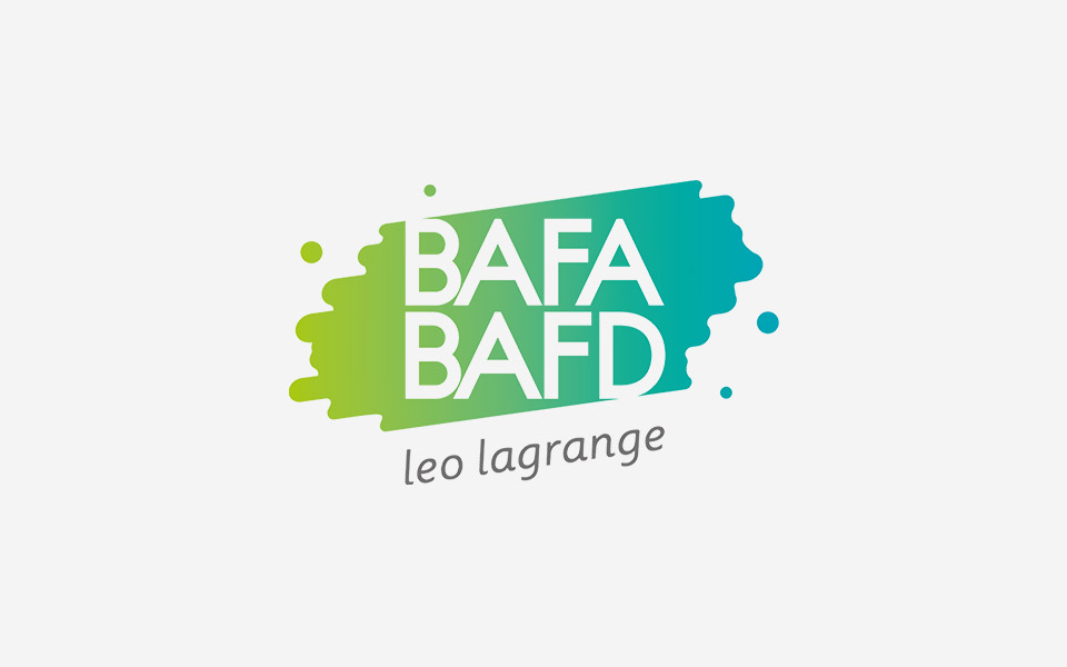 Logo et identité visuelle - BAFA/BAFD Léo Lagrange